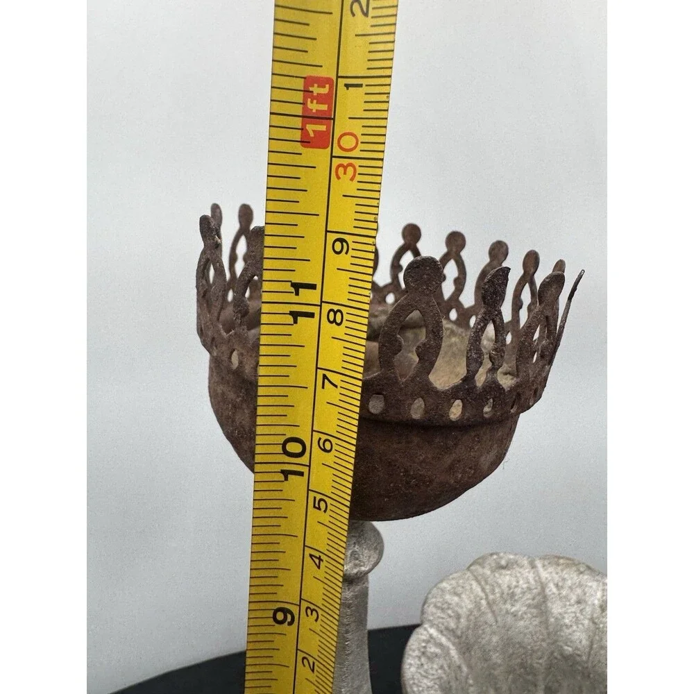 Unique Vintage Duel Candle Holder